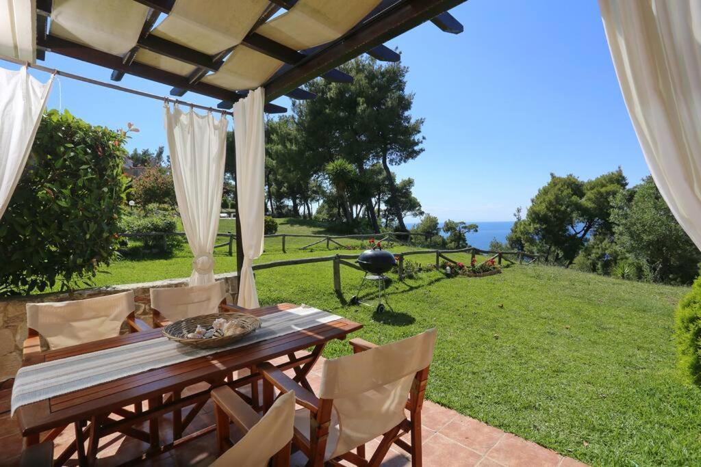 Beautiful View Villa In Possidi, Halkidiki Kalandra ภายนอก รูปภาพ