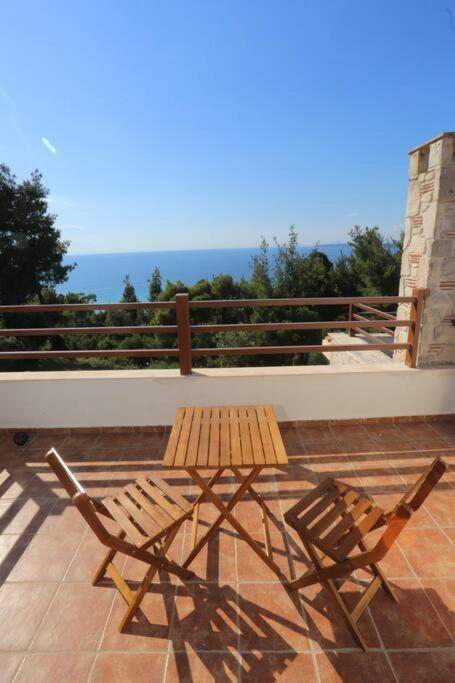 Beautiful View Villa In Possidi, Halkidiki Kalandra ภายนอก รูปภาพ