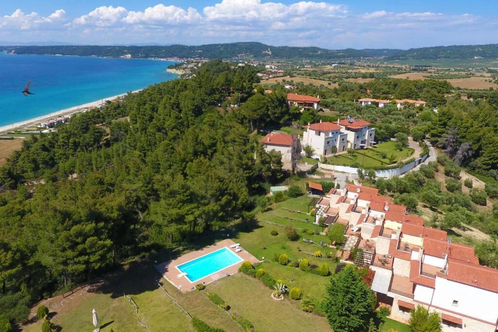Beautiful View Villa In Possidi, Halkidiki Kalandra ภายนอก รูปภาพ