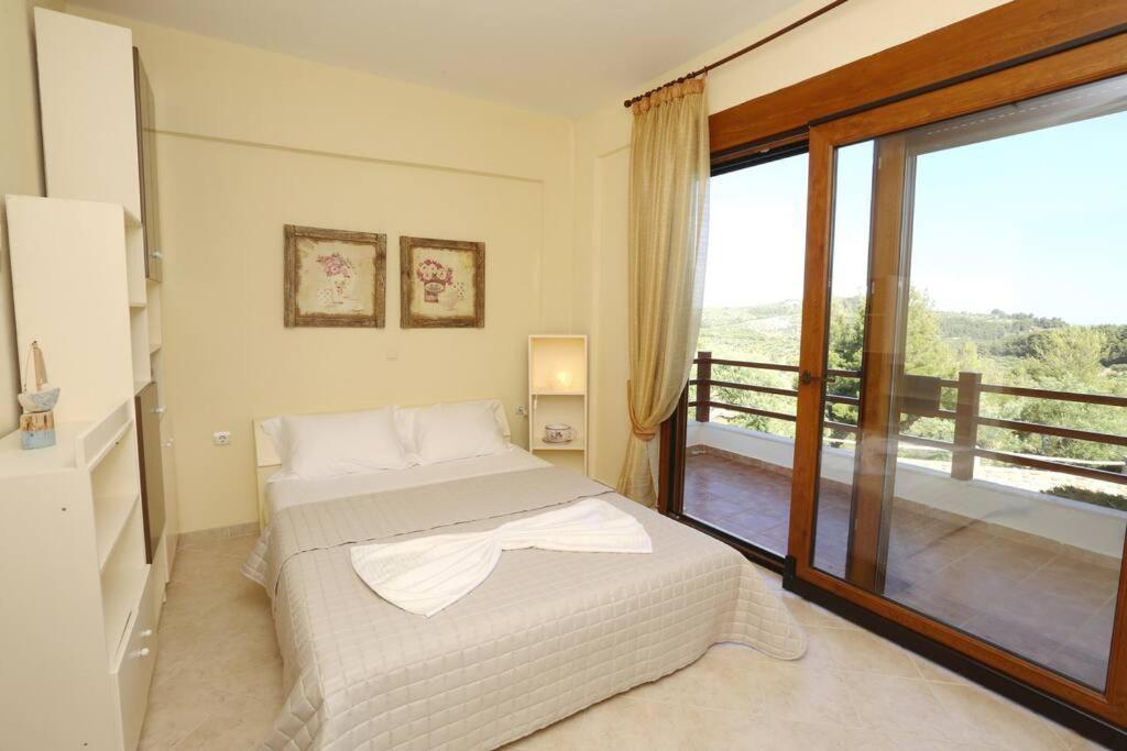 Beautiful View Villa In Possidi, Halkidiki Kalandra ภายนอก รูปภาพ